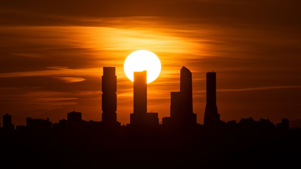 'Skyline' de las Cuatro Torres de Madrid