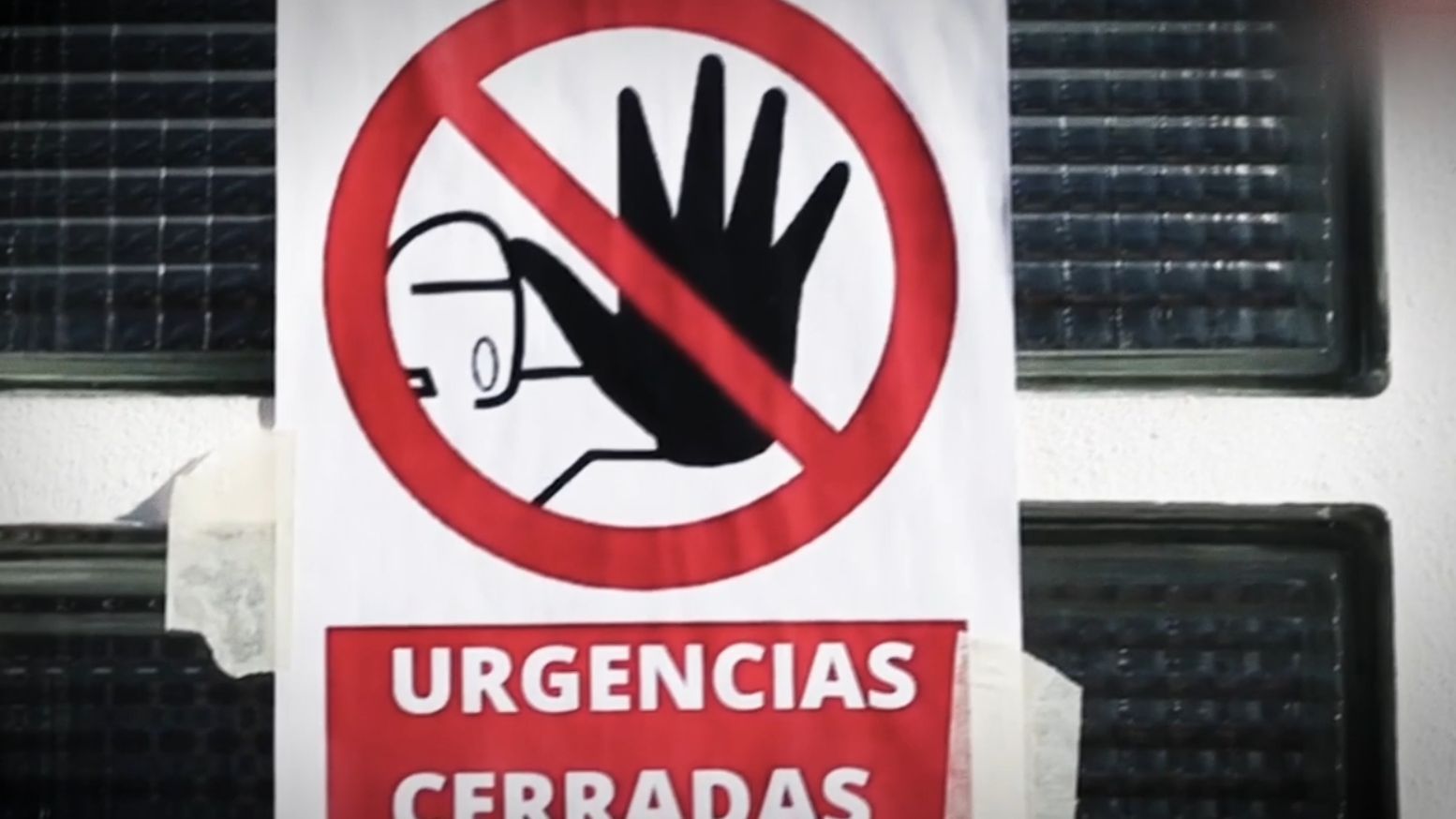 El colapso de la sanidad pública