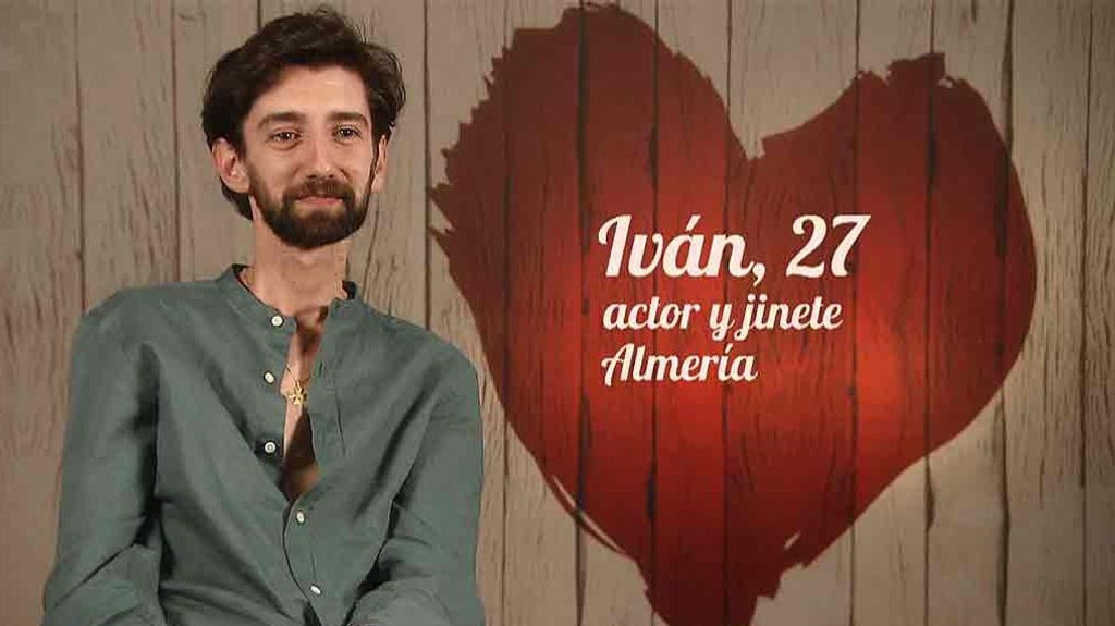 Iván durante su paso por 'First Dates'