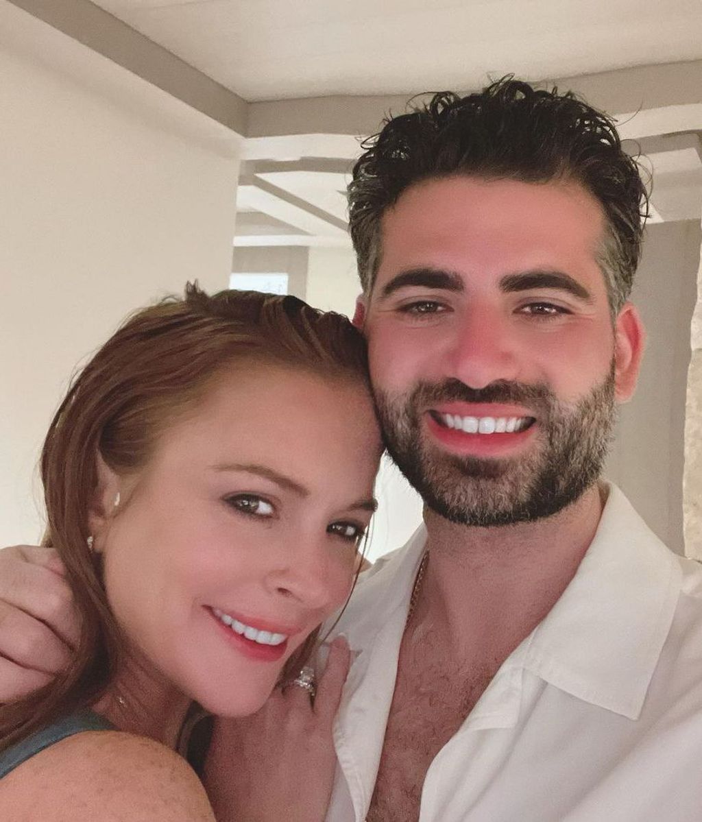 Lindsay Lohan y su marido