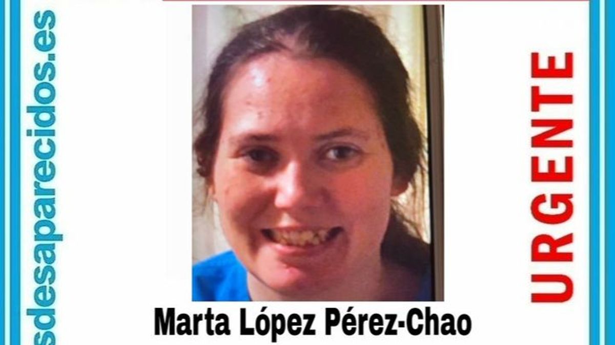 Marta López Pérez-Chao, una joven de 29 años desaparecida en Madrid
