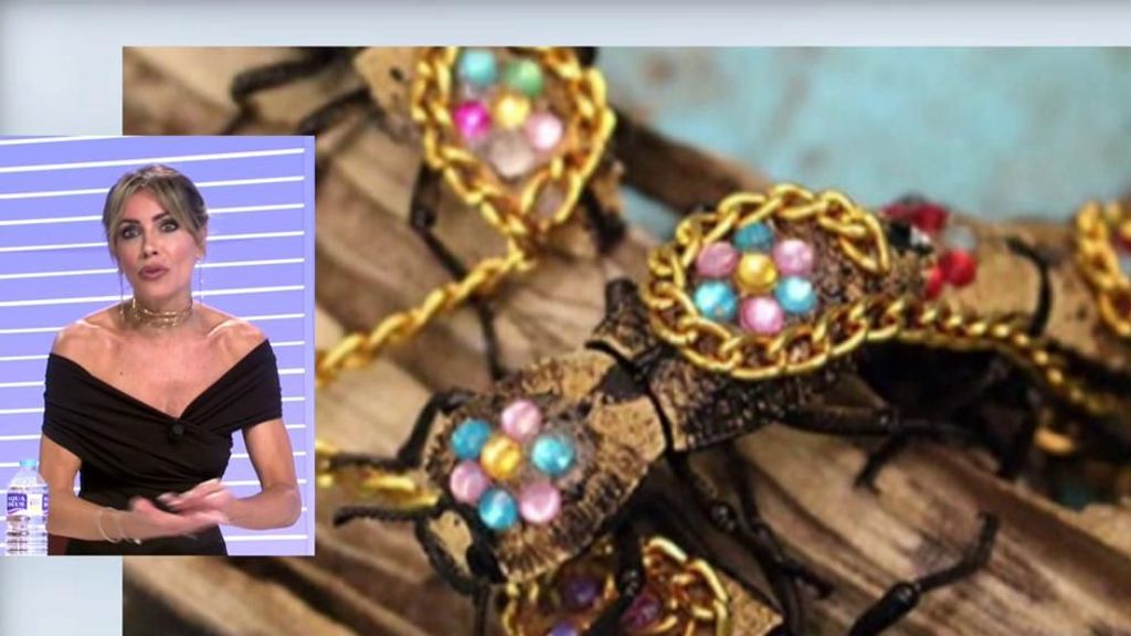Lo último en joyería: cucarachas vivas bañadas en ‘oro’ y con ‘diamantes’