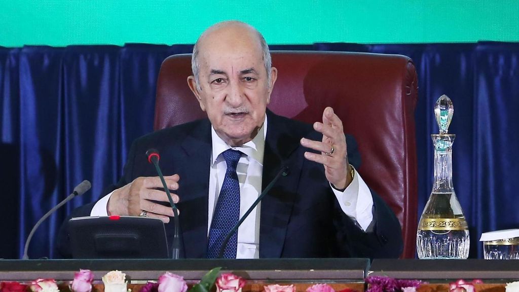 Abdelmayid Tebune, presidente de Argelia