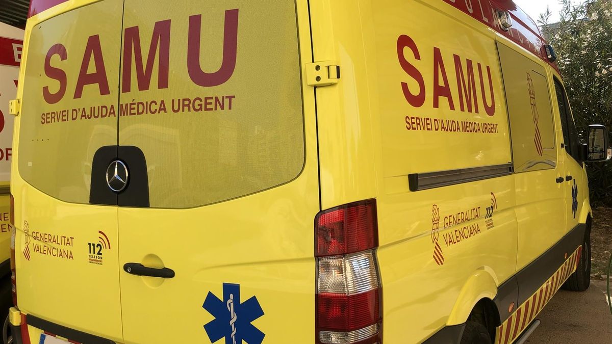 El SAMU atendió a la mujer El SAMU atendió a la mujer