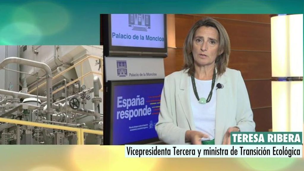 La ministra Ribera, sobre la rebaja en la factura de la luz: "Es ridículo compararnos con el mercado eléctrico de hace dos años"