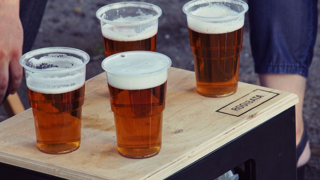Vasos de cerveza