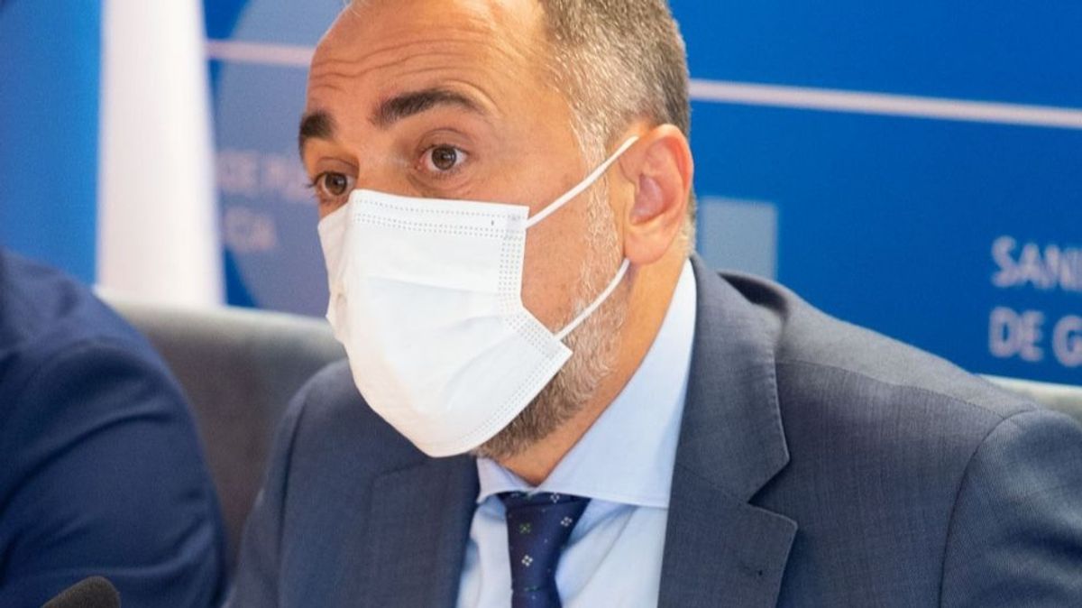 El conselleiro de Sanidade, Julio García Comesaña. El conselleiro de Sanidade, Julio García Comesaña.