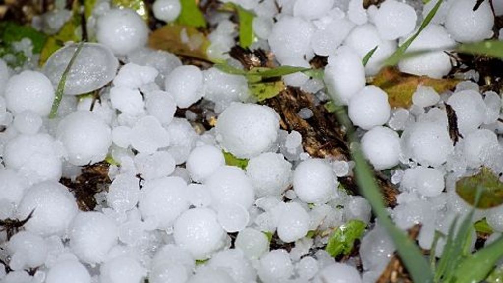 Granizo y tormentas en Castilla la Mancha