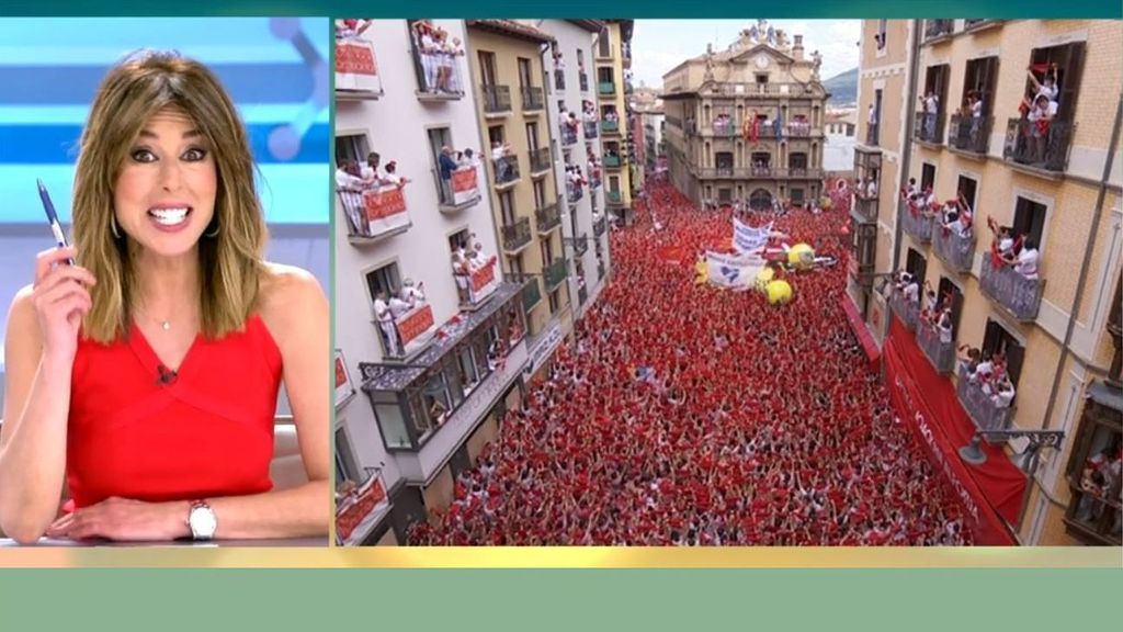 Terradillos, emocionada con el regreso de San Fermín: "Es maravilloso cómo te acoge esa gente"