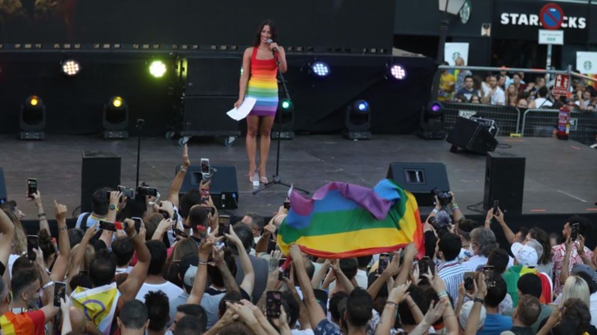 La cantante Chanel da el pregón en el Orgullo LGTB La cantante Chanel da el pregón en el Orgullo LGTB