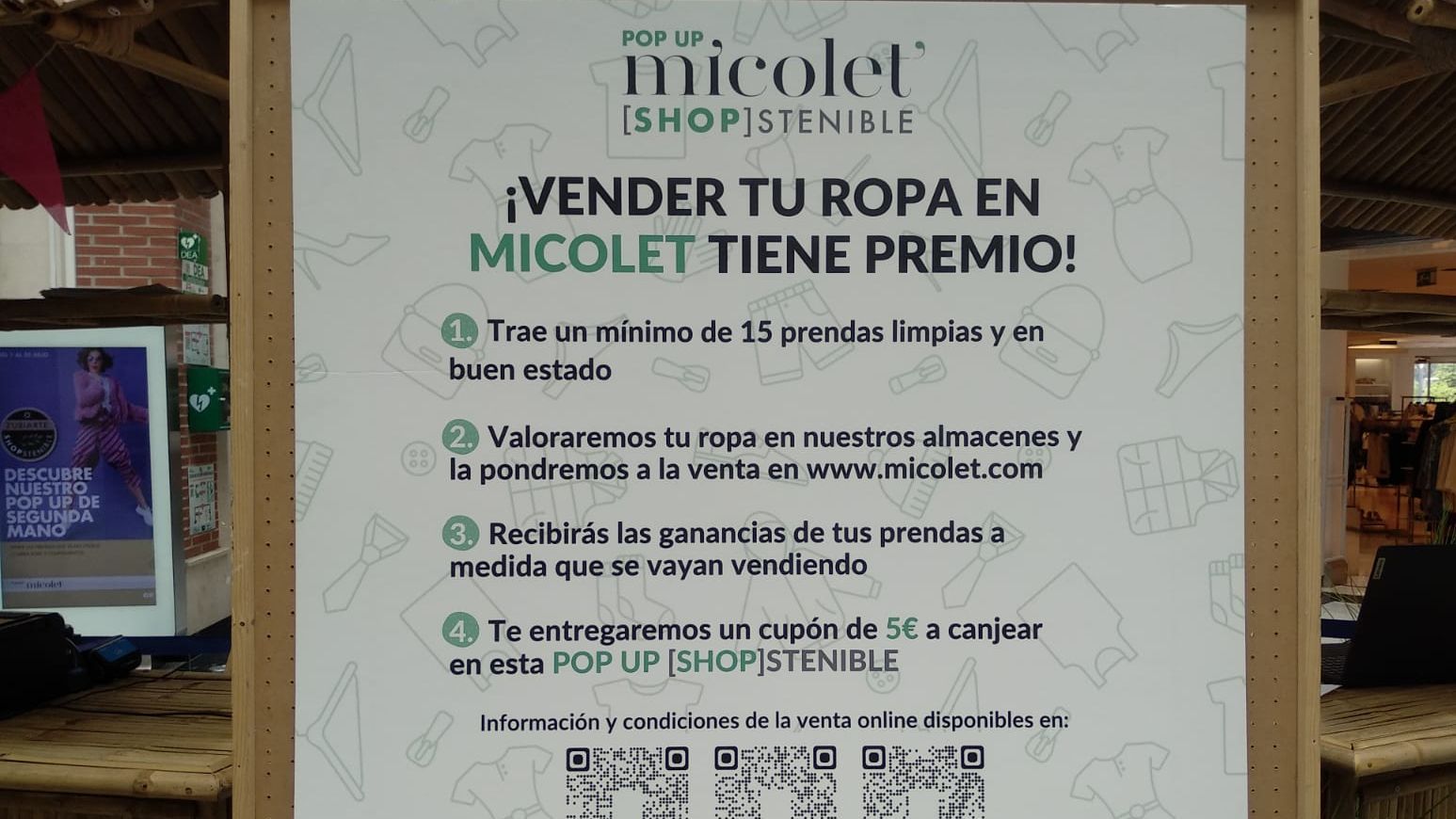 Micolet, la tienda on de ropa usada, abre una física julio en Bilbao -