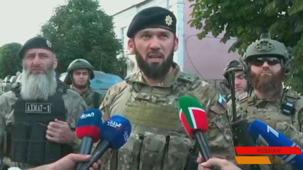 Los combatientes chechenos anuncian que si Putin no les detiene “llegaremos a Berlín”