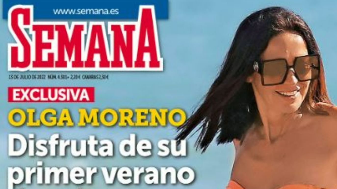 Olga Moreno luce abdomen plano en bikini tras su lipoescultura