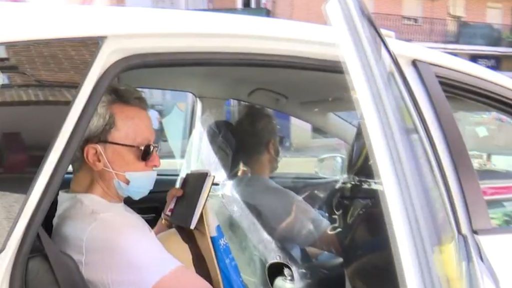 Ortega Cano paga su enfado con un taxi de Madrid: “Que me dejen tranquilo de una puñetera vez”