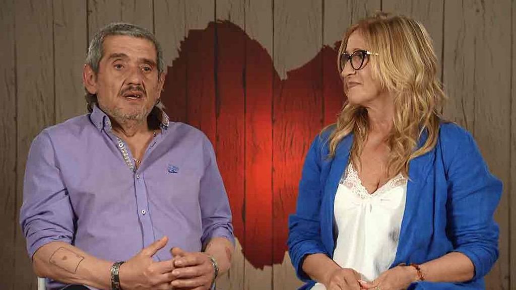 Sergio y Mari durante su cita en 'First Dates'