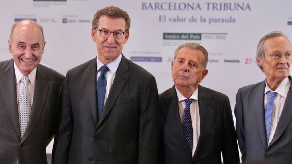 Feijoo ofrece a Cataluña su "nuevo PP" y "seny, trabajo y libertad"