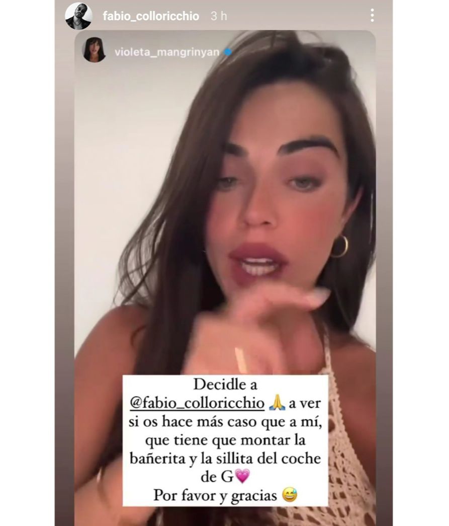 La petición que Violeta ha hecho en público a Fabio
