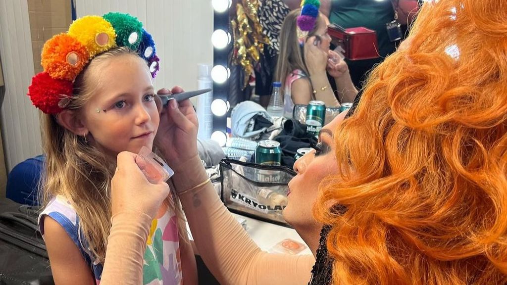 Manuela, hija de Soraya y Nacha la Macha