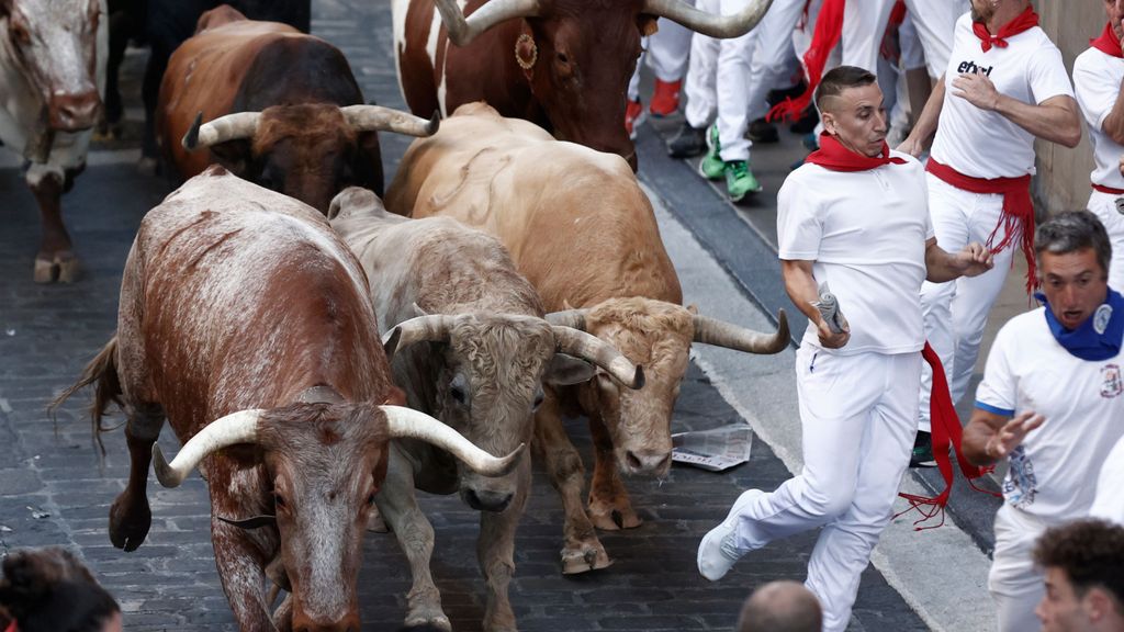 Una menor de 16 años herida durante el primer encierro de sanfermines