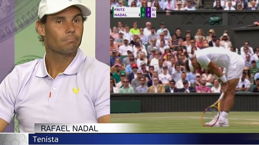 Rafael Nadal no jugará las semifinales de Wimbledon: "La lesión está cada vez peor"