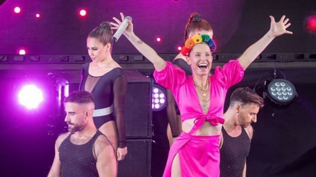 Soraya en su actuación