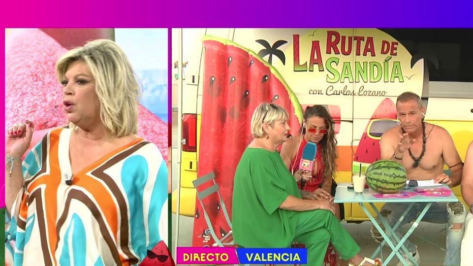 Terelu Campos se cansa de los comentarios de Frigenti sobre la boda de Kike Calleja y estalla: "Ese golpe bajo me parece muy mal"