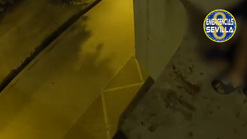 Un policía local de Sevilla salva la vida a un joven que amenazaba con suicidarse desde un puente