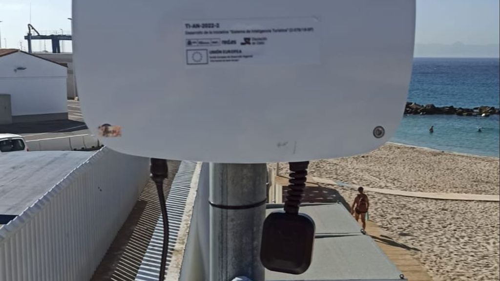 Un sensor de turismo en las Palomas Tarifa