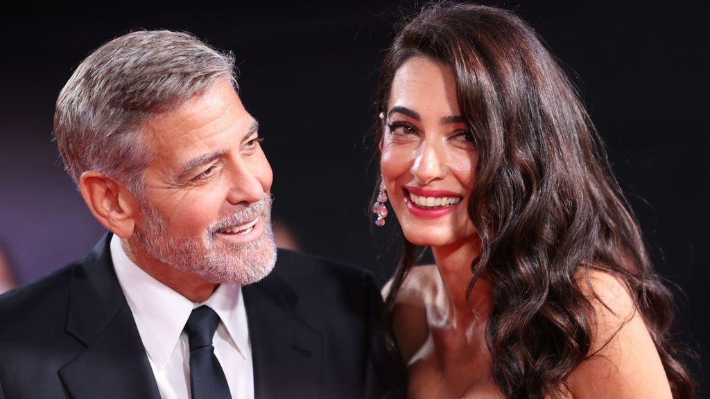 George Clooney y su mujer, Amal