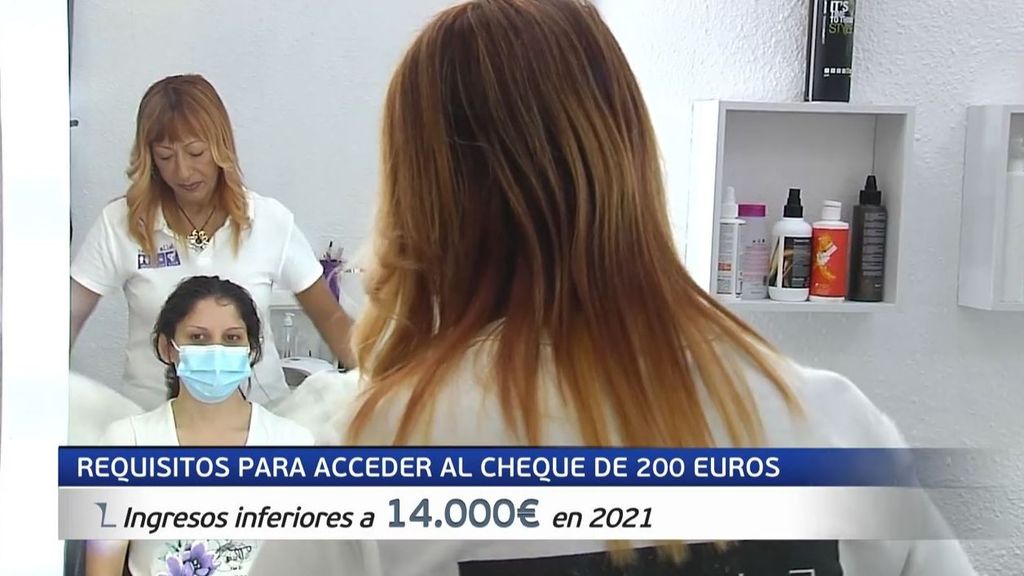 Las peticiones del cheque de 200 euros superan más de 60.000 solicitudes el primer día