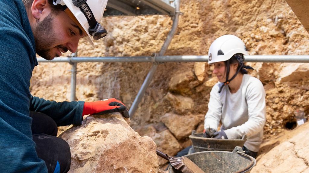 Los trabajos en Atapuerca