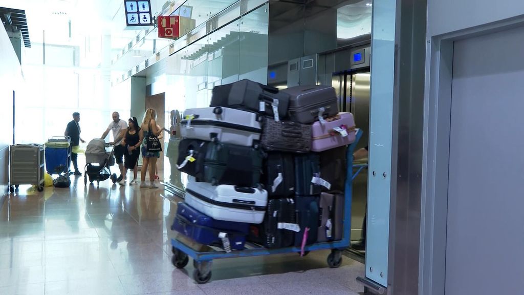 Maletas perdidas en el aeropuerto de El Prat