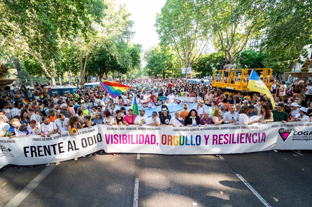 Madrid vive el Orgullo tras dos años de pandemia