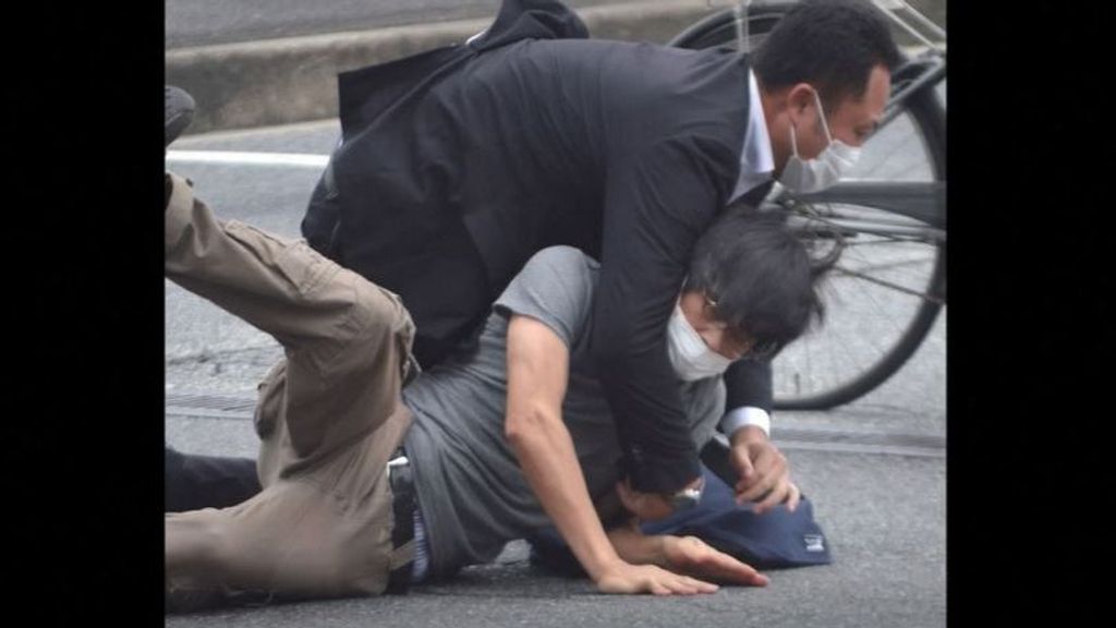 El asesino del exprimer ministro de Japón
