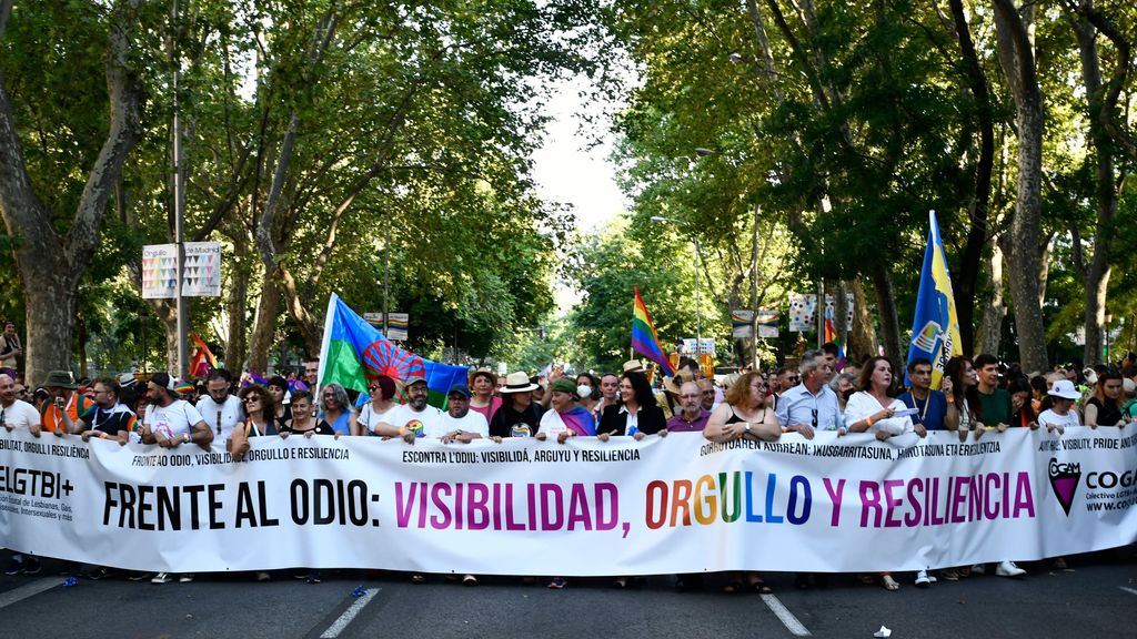 Arranca en Madrid la manifestación del Orgullo LGTBIQ+ 2022