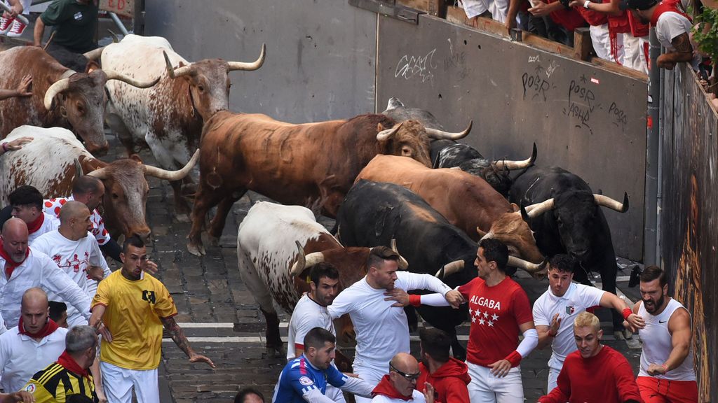 El cuarto encierro de Sanfermines2022 ha sido rápido y limpio