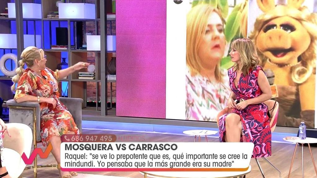 Emma García no ve bien lo que ha hecho Raquel Mosquera