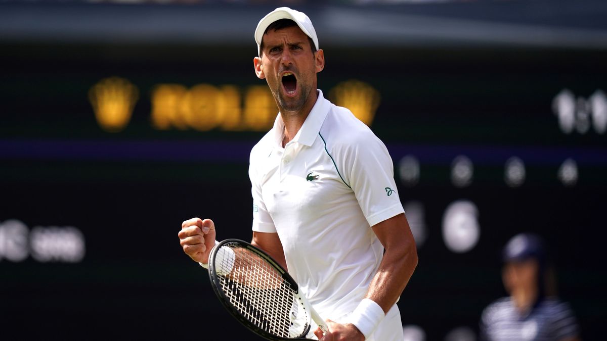 EuropaPress 4568268 10 july 2022 united kingdom london serbian tennis player novak djokovic in