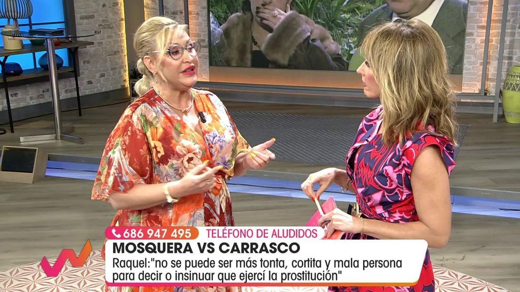 Raquel Mosquera y Emma García
