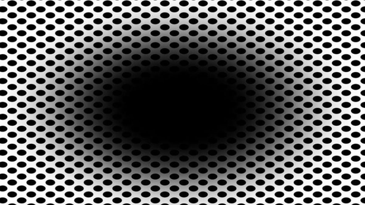 ¿Ves un agujero negro en expansión?: la nueva ilusión óptica que triunfa en la Red