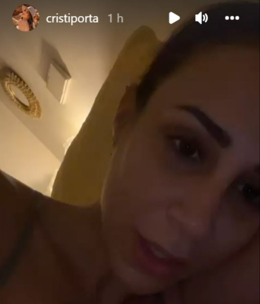 Cristina Porta ha reaparecido en sus redes sociales