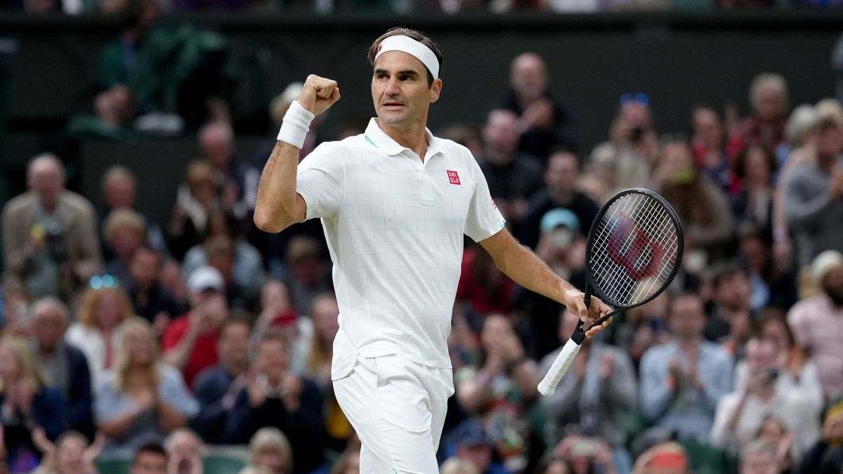 EuropaPress 3829681 05 july 2021 united kingdom london swiss tennis player roger federer EuropaPress 3829681 05 july 2021 united kingdom london swiss tennis player roger federer