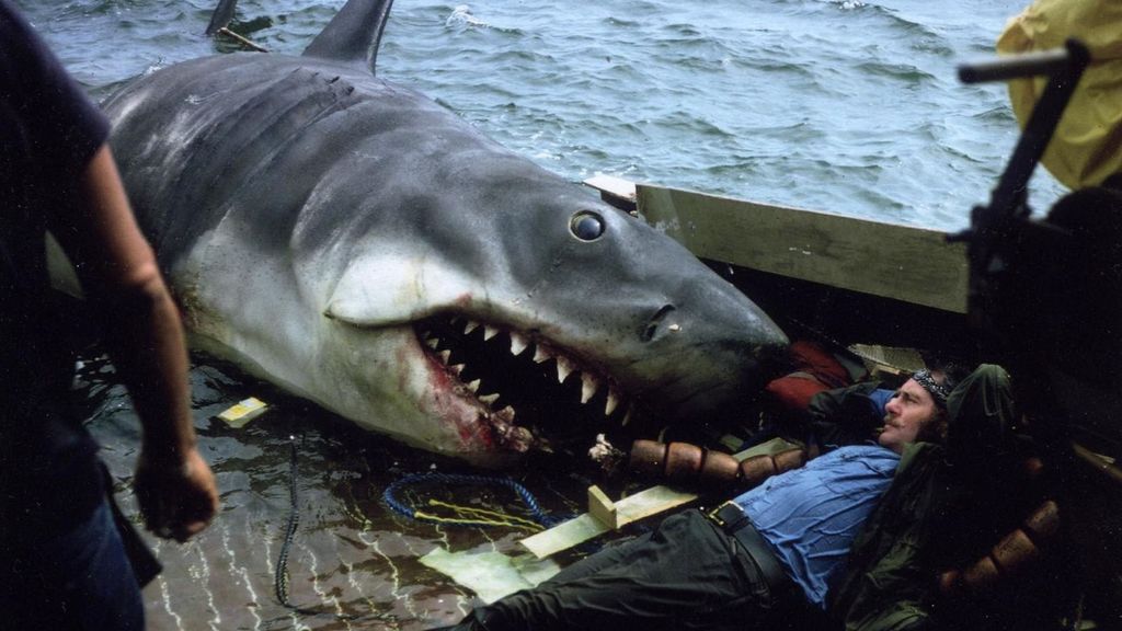 Fotograma de la película Tiburón