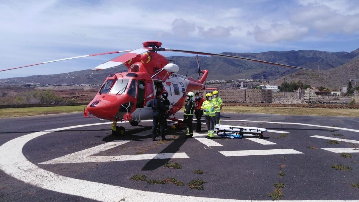 Helicóptero del GES Helicóptero del GES