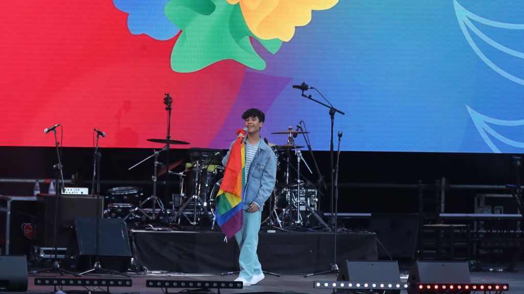 Levi Díaz y su pregón de cierre en el Orgullo