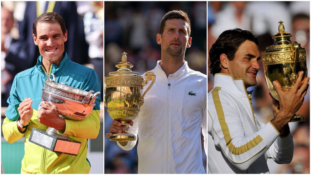 Los tenistas con más Grand Slam: Djokovic le recorta a Nadal, pero el de Manacor sigue reinando