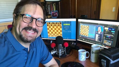 ♔ ¡En 5 minutos el Maestro Luisón - Chess.com - Español