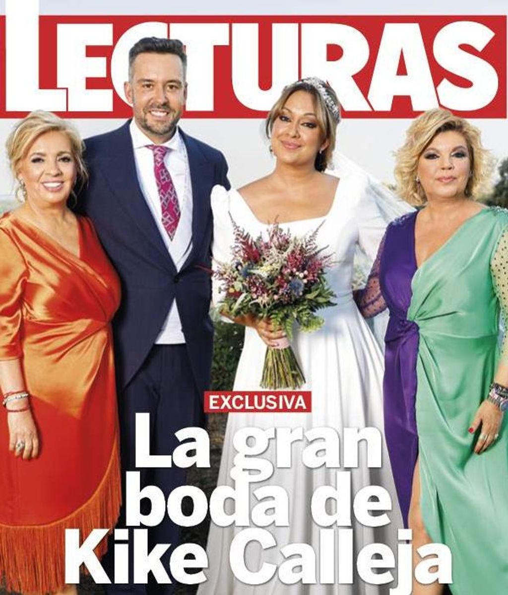 La pareja, en la portada con Terelu Campos y Carmen Borrego