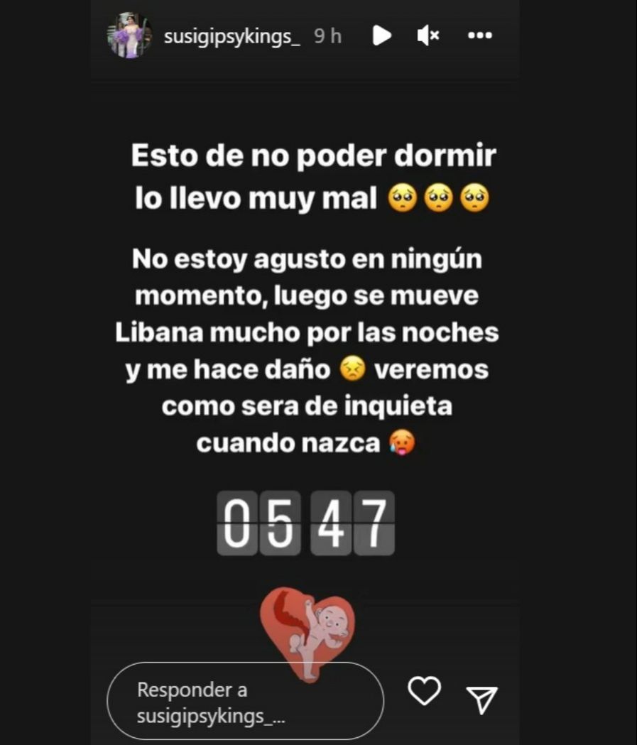 Susi Jiménez cuenta qué es lo que está llevando peor de su embarazo