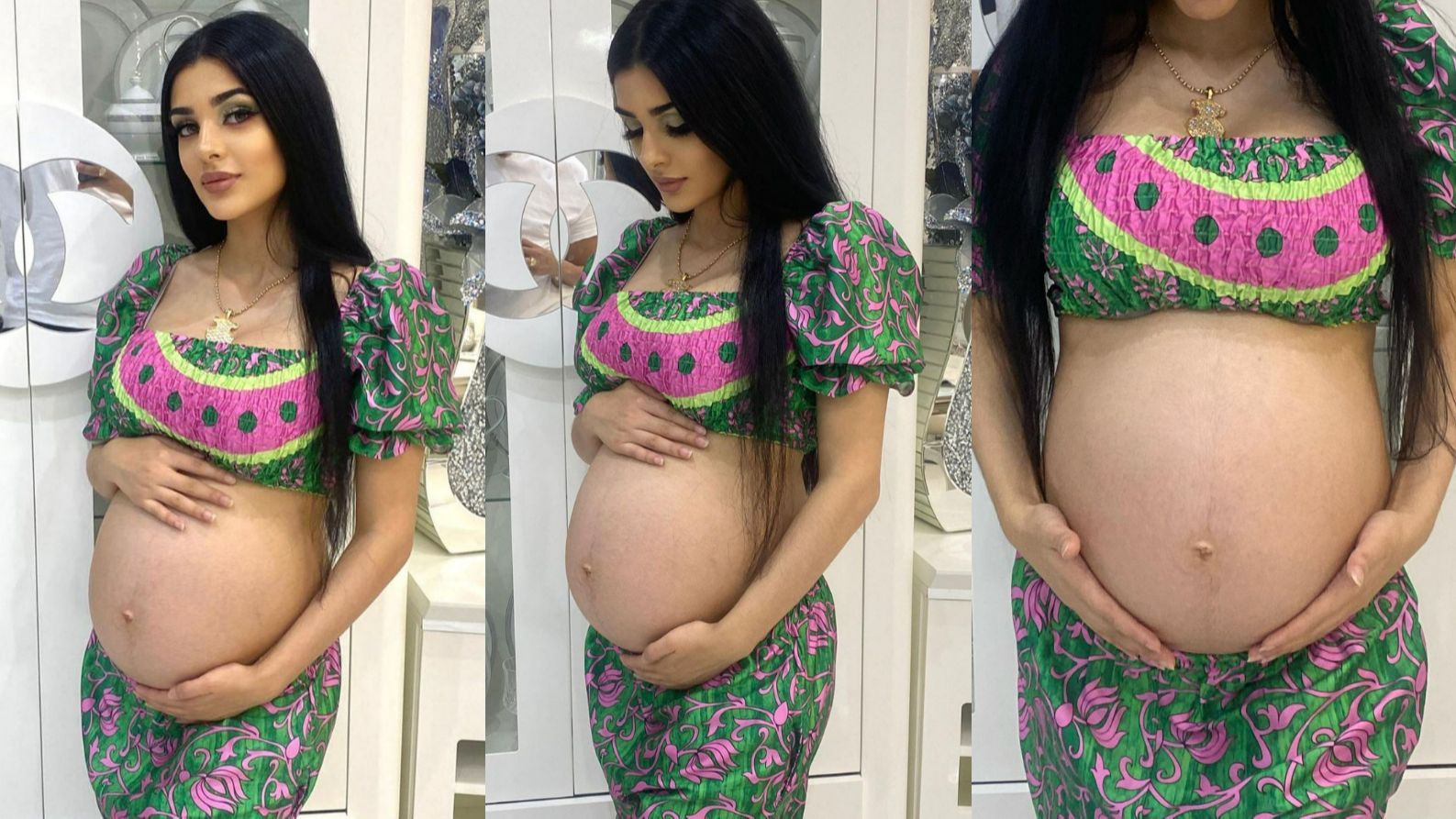 Susi Jiménez muestra su barriga en su octavo mes de gestación